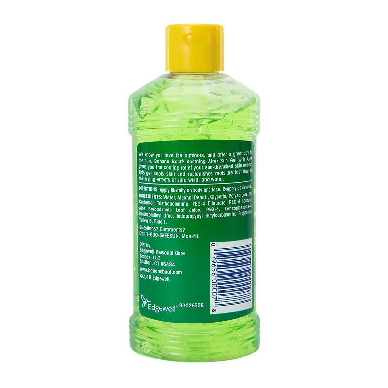 banana boat® aloe & vitamin E cooling after sun gel 8 fl.oz