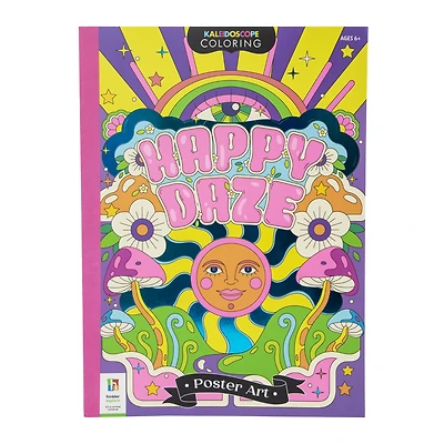 Poster Art Kaleidoscope Coloring Book