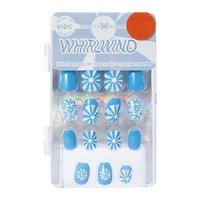 Pretty Woman Whirlwind Kids Press On Faux Nails 24-Piece Set