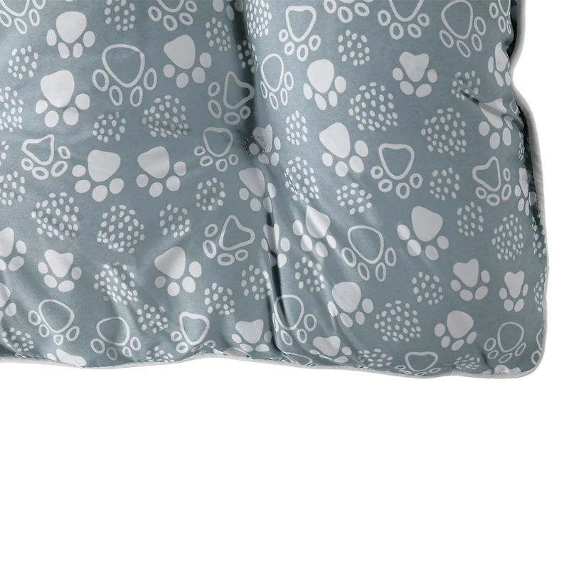 Paws Tufted Pet Bed 25in x 19in