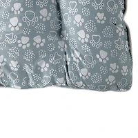 Paws Tufted Pet Bed 25in x 19in