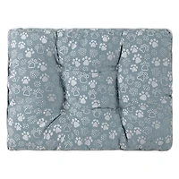 Paws Tufted Pet Bed 25in x 19in