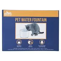 pet water fountain 7.28in x 5.31in