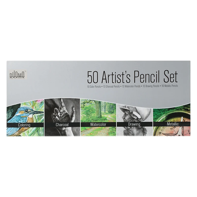 artist’s pencil set 50-piece