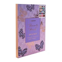 Profusion Beauty Book Eye & Face Palette 28-Piece Set - Butterfly