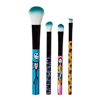 Disney Tim Burton's The Nightmare Before Christmas Cosmetic Brush Set 4-Piece