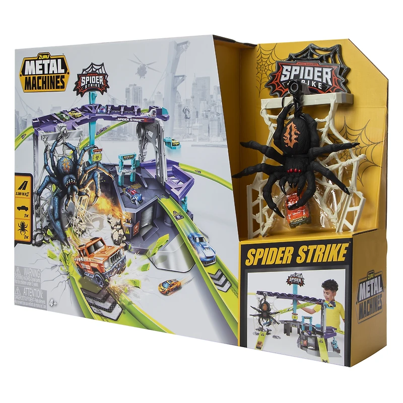 Zuru™ Metal Machines Spider Strike Race Track Set