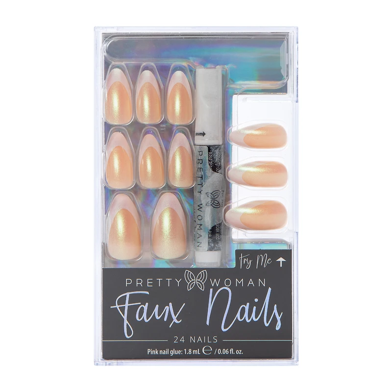 Pretty Women Faux Nails 24-Count