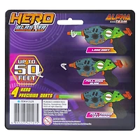 Hero Dart Blaster & 4 Darts
