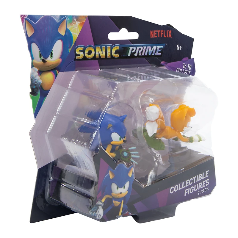 Sonic Prime™ Collectible Figures 2-Pack (Styles May Vary)