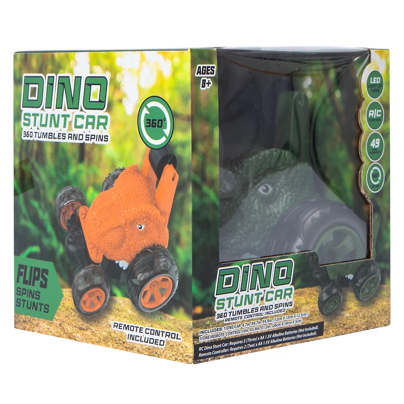 Dino Remote-Control Stunt Car