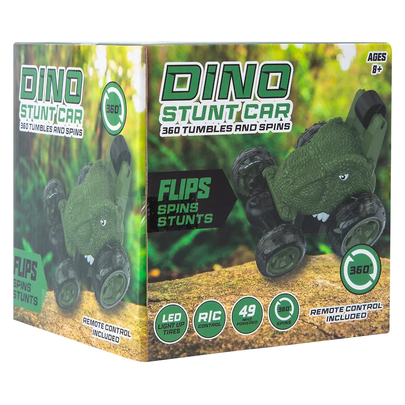 Dino Remote-Control Stunt Car