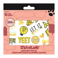 Stickerland™ Embellished Sticker Pack With Over 300 Stickers