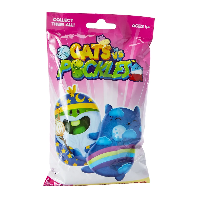 cats vs. pickles fuschia wave blind bag