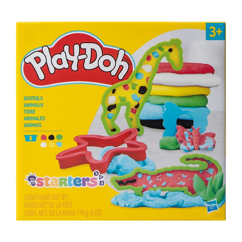 play-doh® starter set with tools & 6 cans