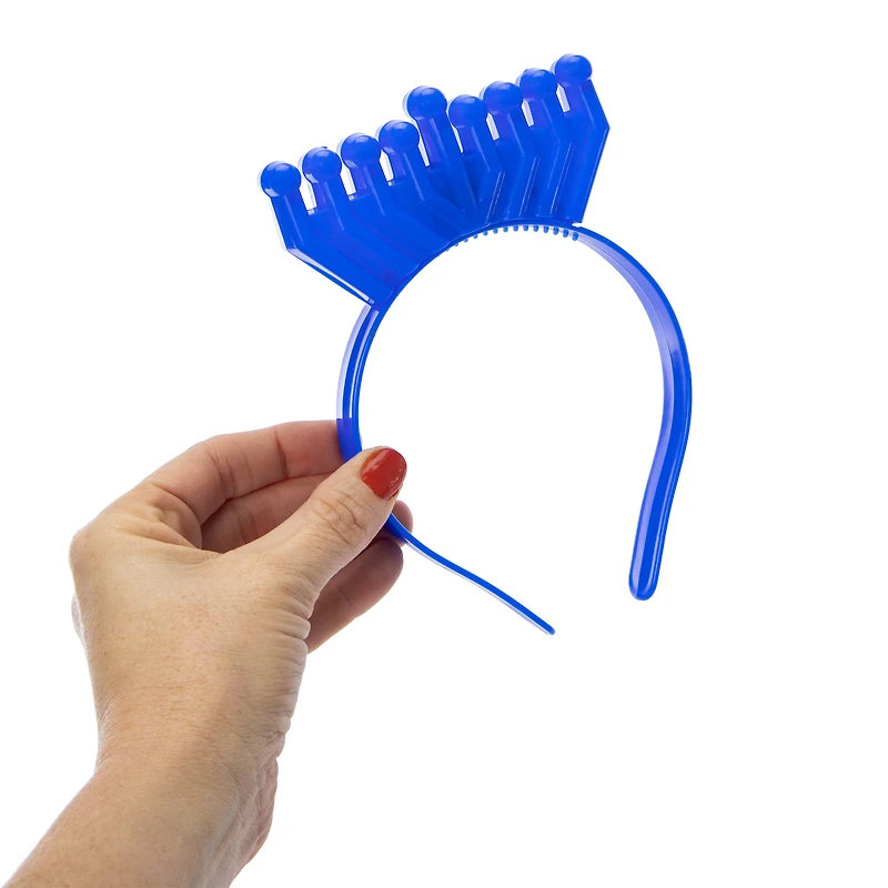 light up menorah headband