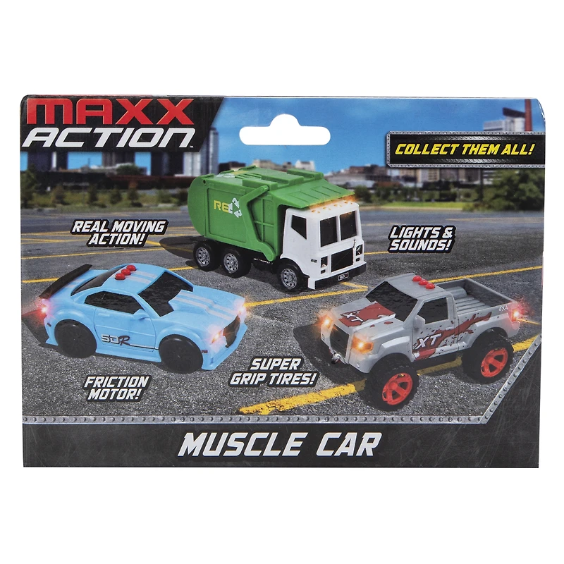 Muscle Car Friction Vehicle
