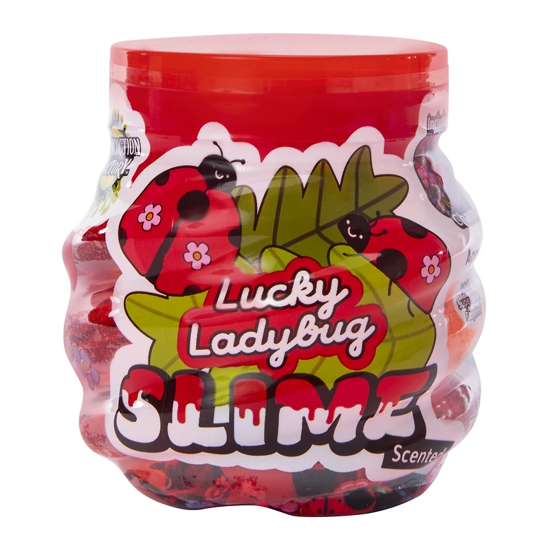 Lucky Ladybug Scented Slime With Charms 5.65oz