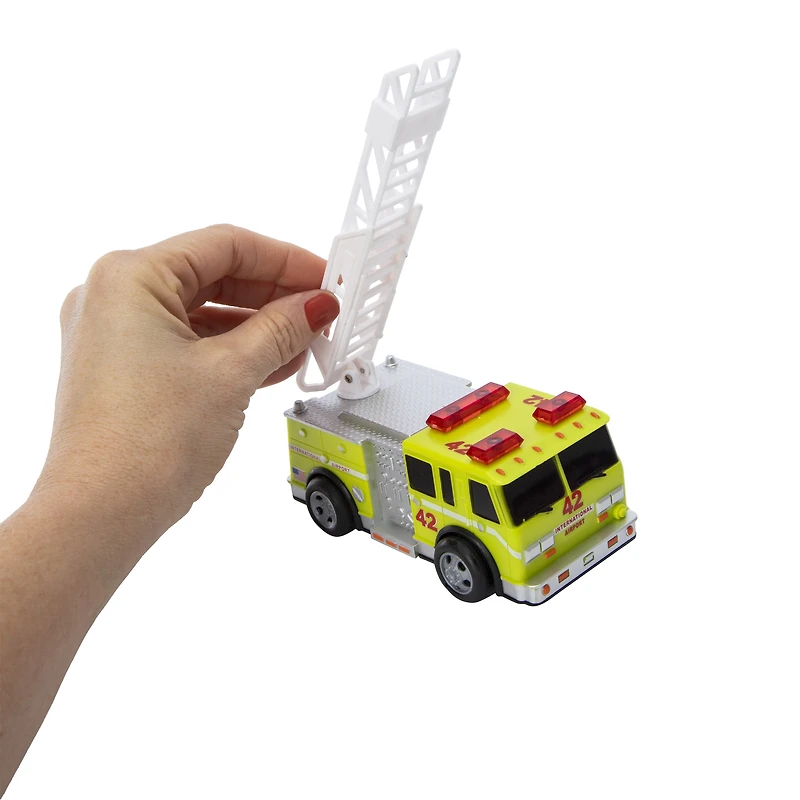 Fire Truck Friction Vehicle