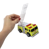 Fire Truck Friction Vehicle