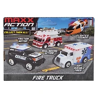 Fire Truck Friction Vehicle