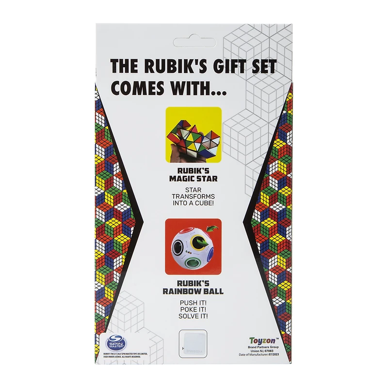 Rubik's Magic Star & Rainbow Ball Toy Set