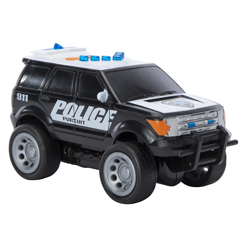 Police Car Friction Vehicle