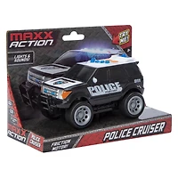 Police Car Friction Vehicle