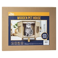 Wooden Cat House