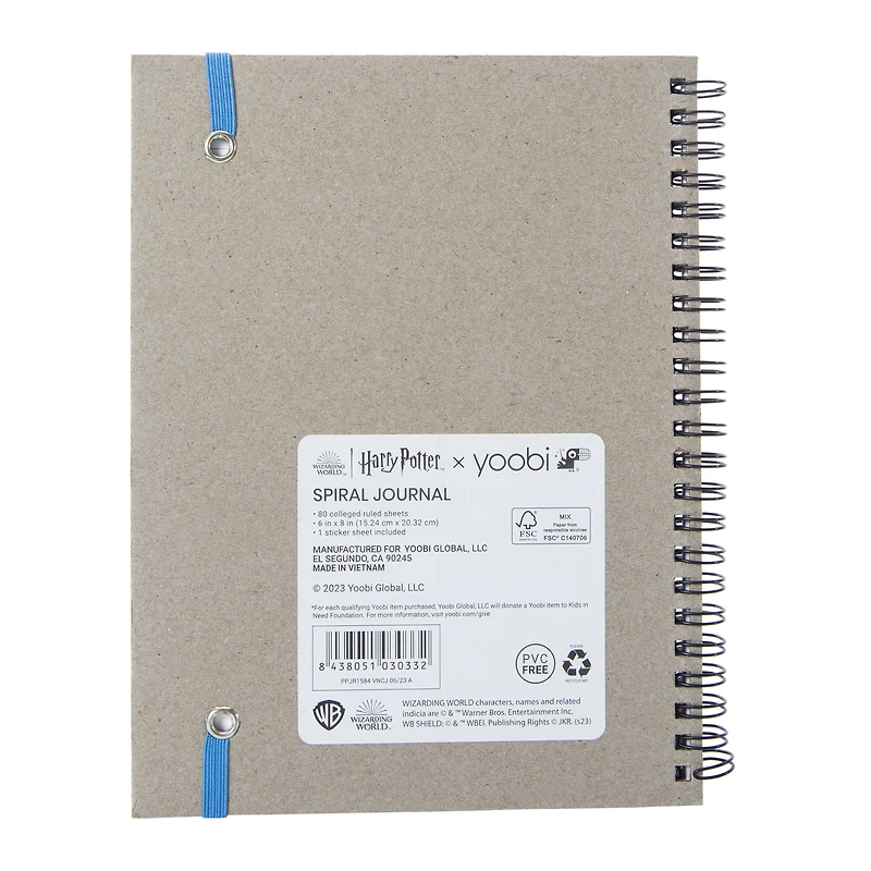 Yoobi® x Harry Potter™ College Ruled Journal 6in x 8in - Quidditch