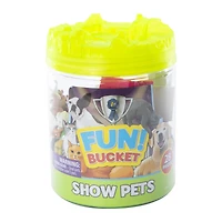 Fun Bucket Animal Action Figures Playset 28-count
