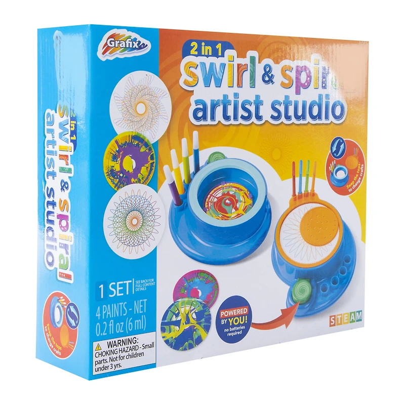2-In-1 Swirl & Spiral Paint Set