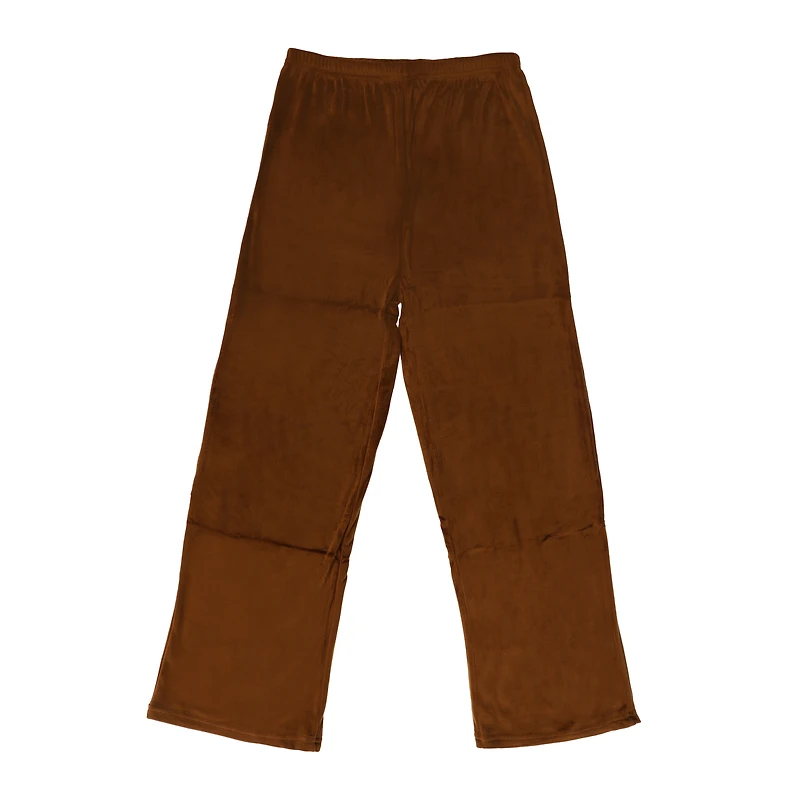 Velour Wide Leg Pants