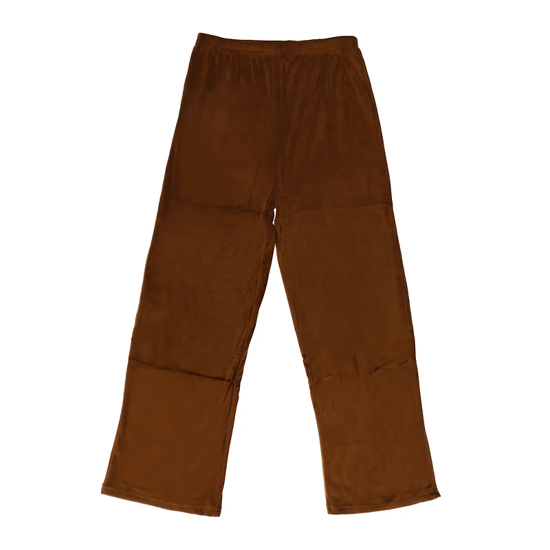 Velour Wide Leg Pants