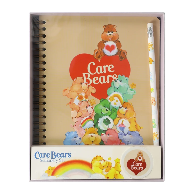 Character Notebook & Pencil Stationery Set