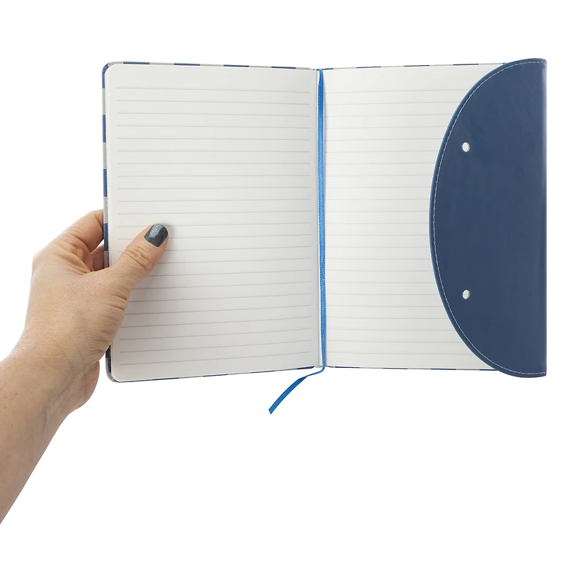 Double-Pin Flap Journal 6in x 8in