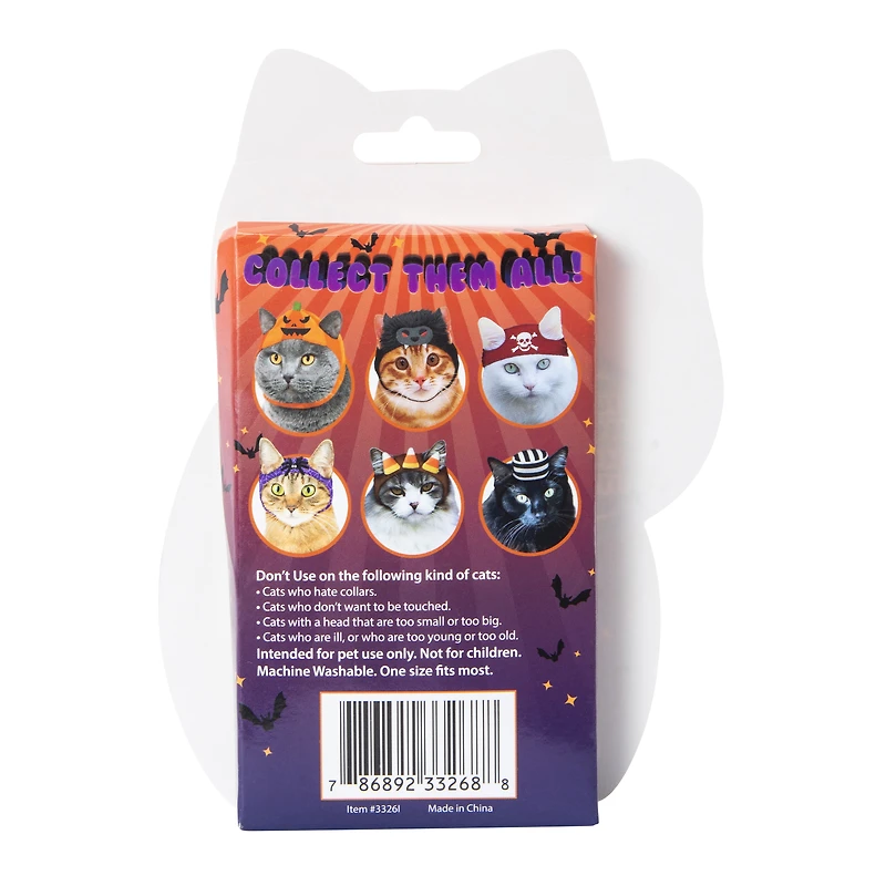 cat halloween costume hat