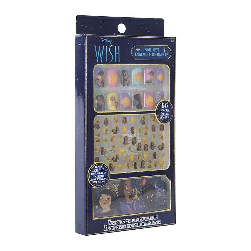 Disney Wish Nail 66-Piece Set