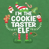 Cookie Elf Family Christmas Graphic Tee