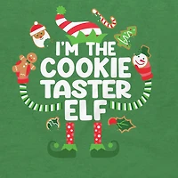 Cookie Elf Family Christmas Graphic Tee