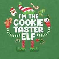 Cookie Elf Family Christmas Graphic Tee