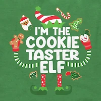 Cookie Elf Family Christmas Graphic Tee