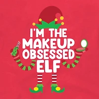Makeup Elf Family Christmas Graphic Tee