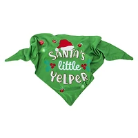 light-up christmas pet bandana