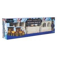 Paint Your Own Wooden Train Set