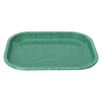 Wavy Pattern Decorative Tray 5.9in