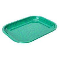 Wavy Pattern Decorative Tray 5.9in
