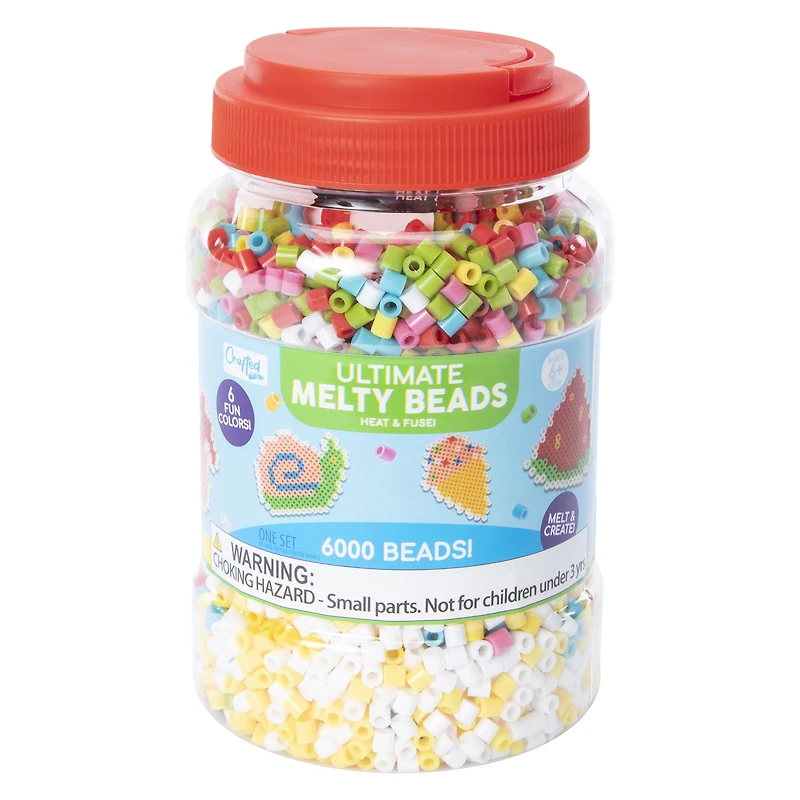 Ultimate Melty Heat & Fuse Beads 6000-Count