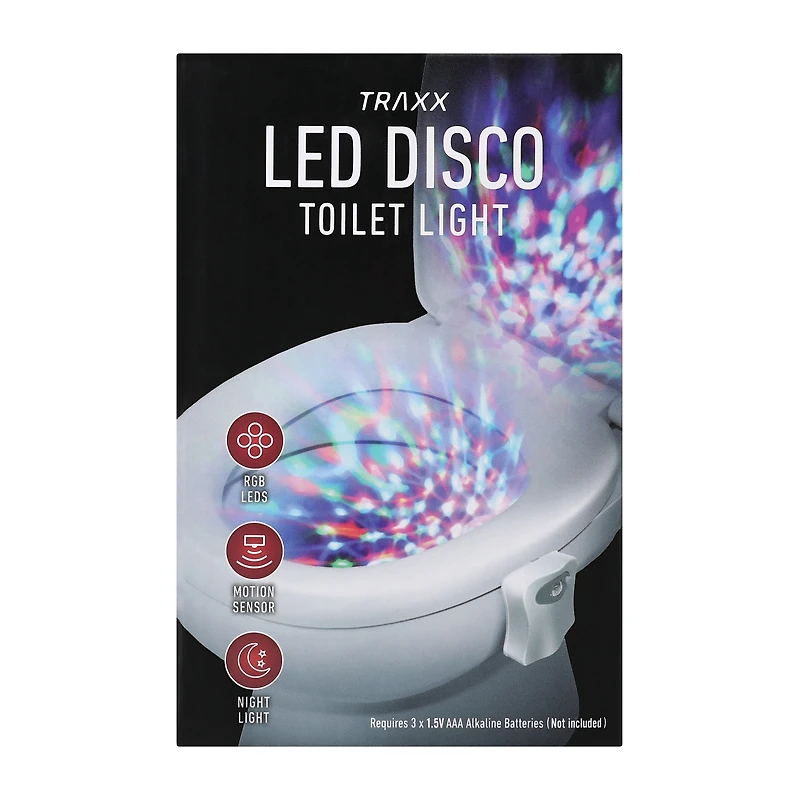 disco LED toilet nightlight