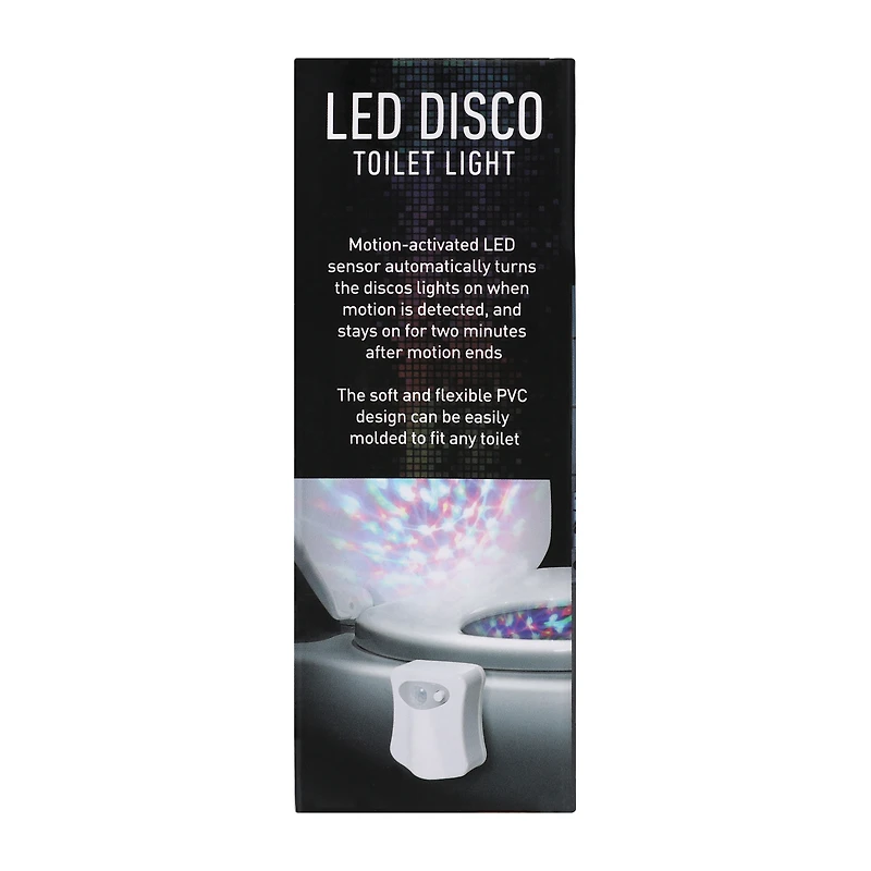 disco LED toilet nightlight